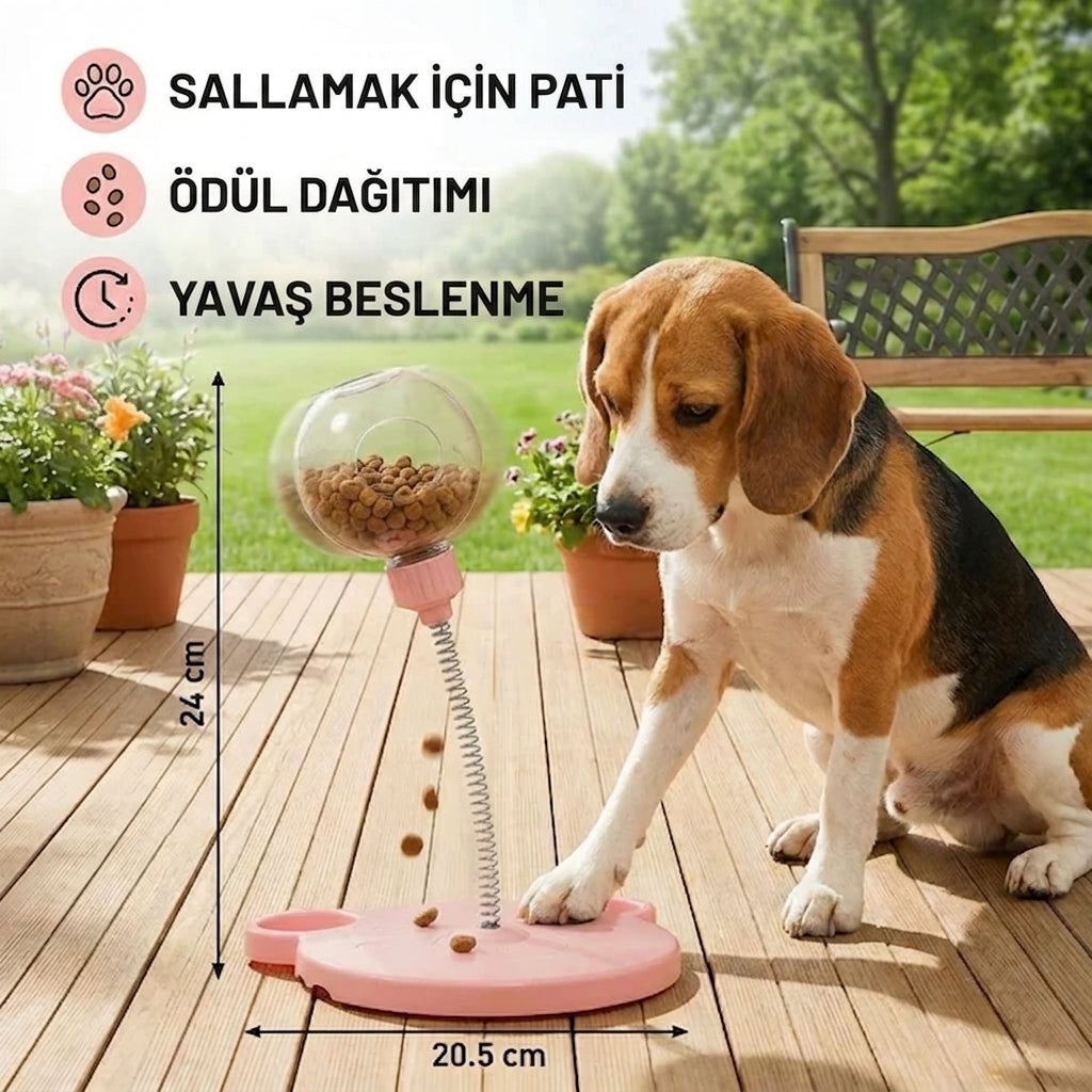 OynaPati™ İnteraktif Ödül Oyuncağı – Kedi & Köpek İçin